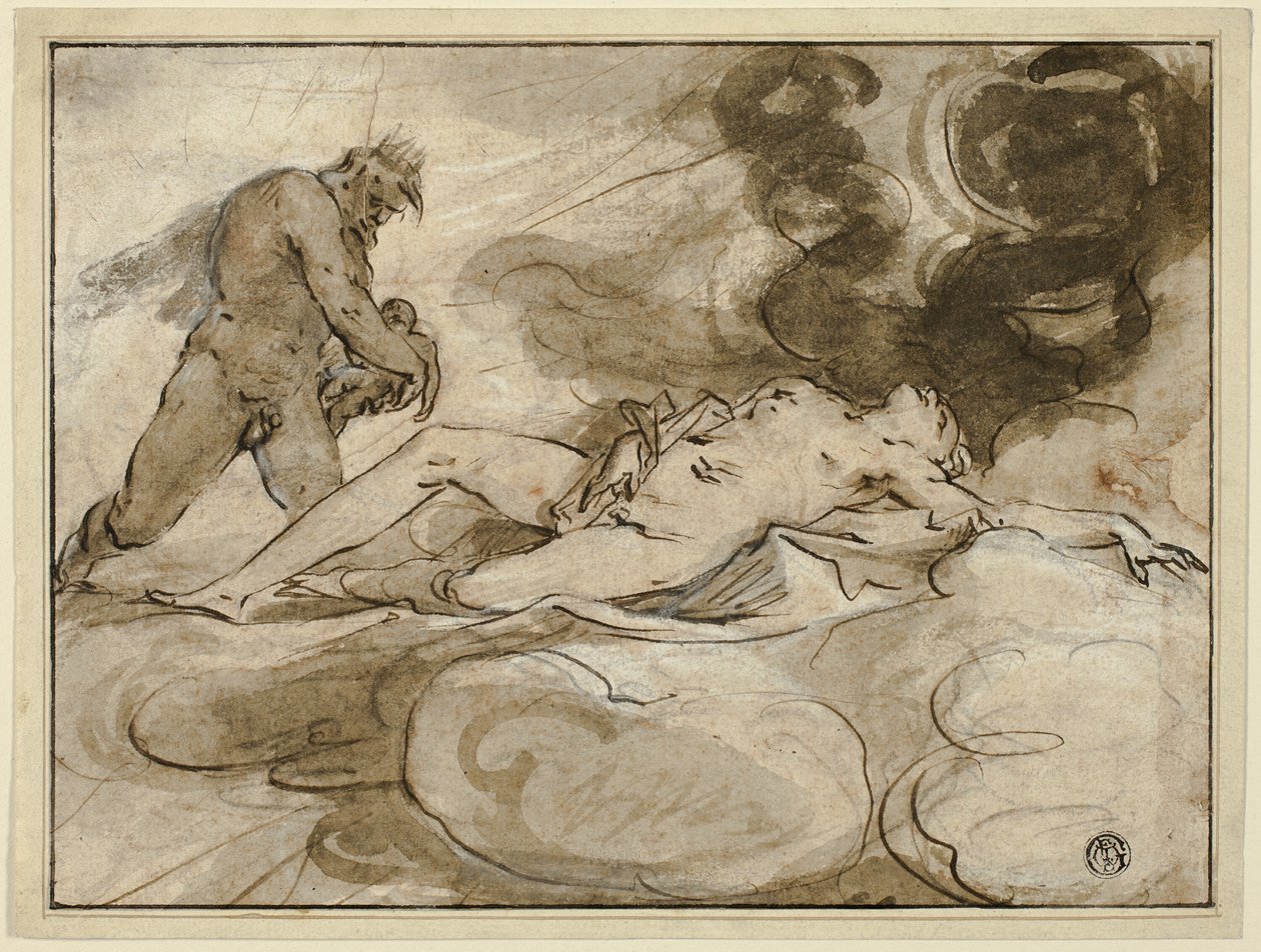 Jupiter och Semele av Jan Harmensz. Muller