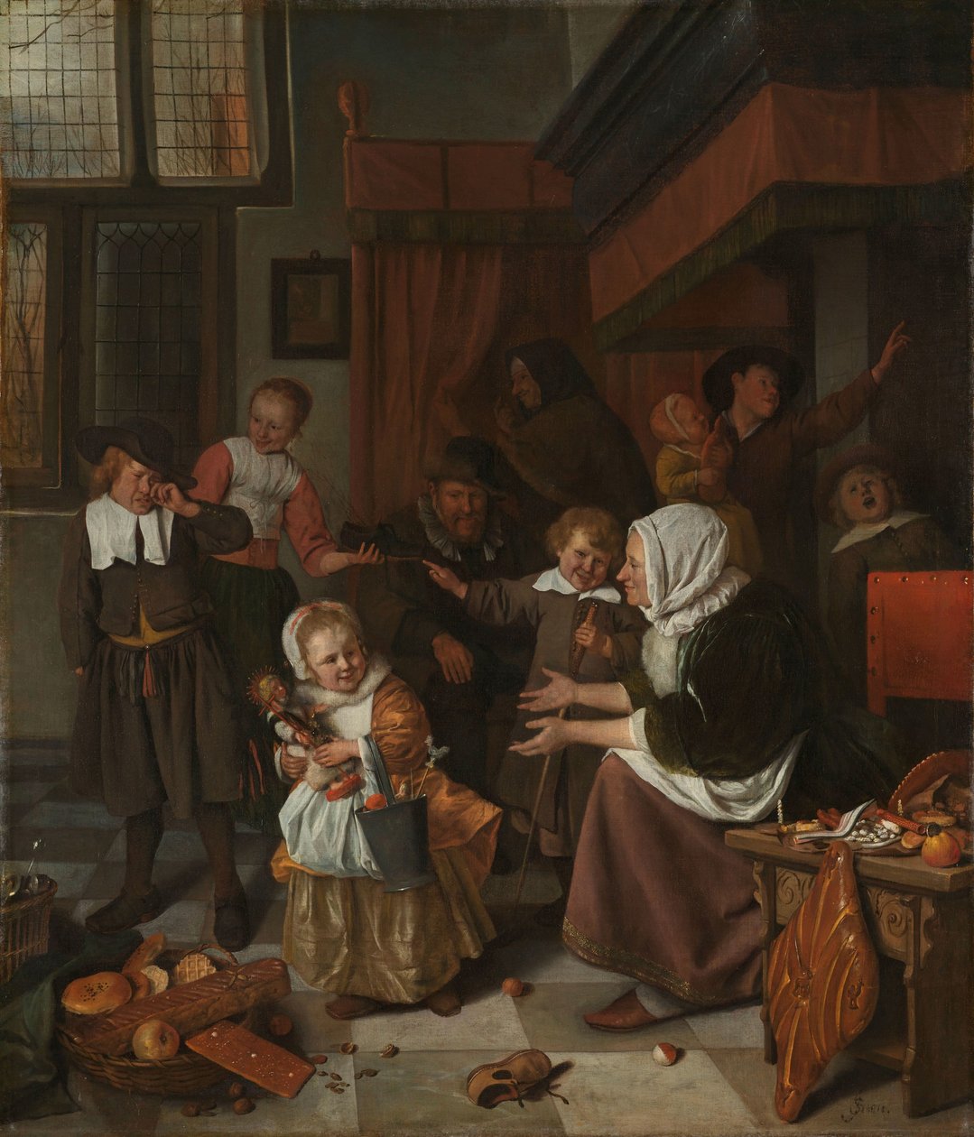 St Nicholas högtid St Nicholas högtid av Jan Havicksz. Steen