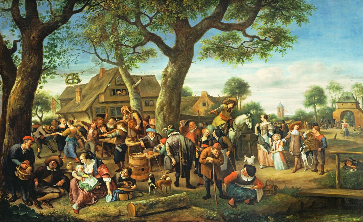 Mässan i Warmond av Jan Havickszoon Steen