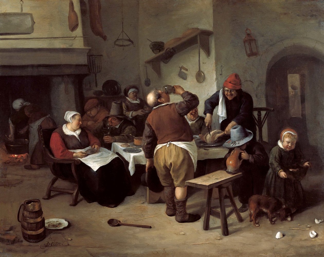 Det feta köket av Jan Havickszoon Steen