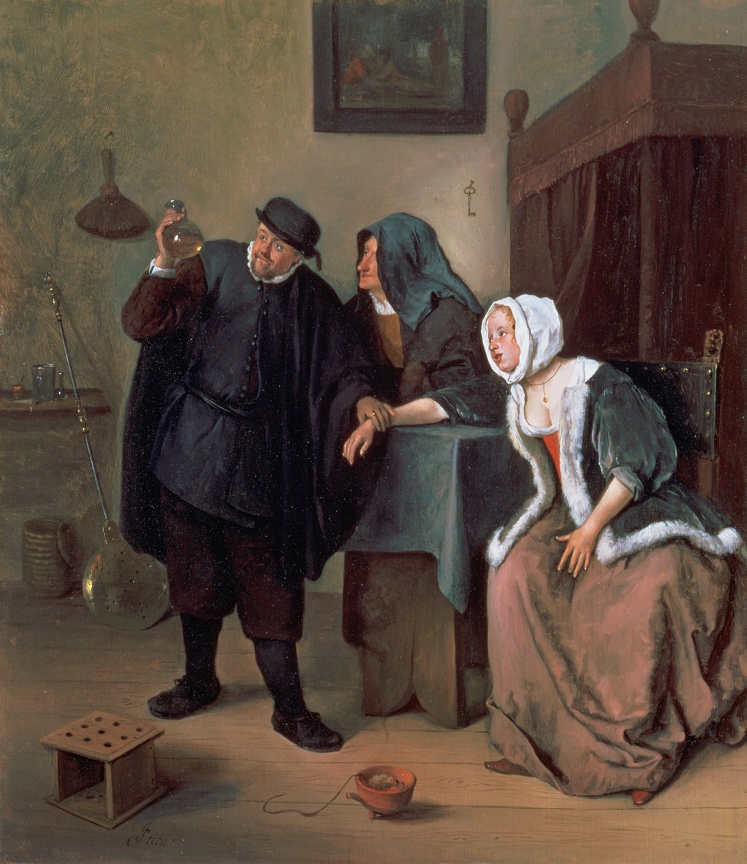 Läkarbesöket av Jan Havickszoon Steen