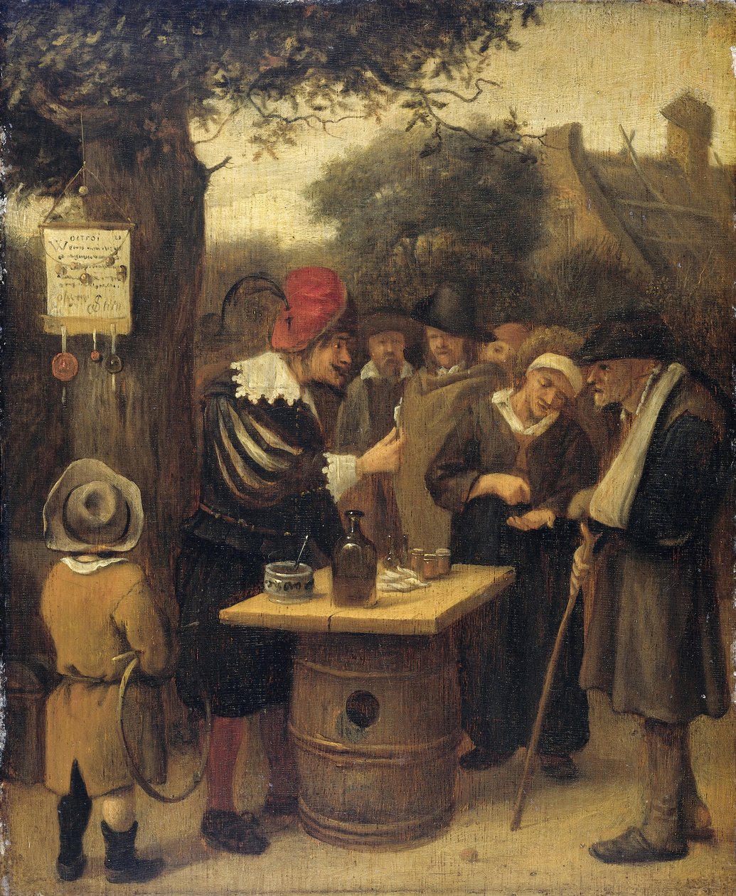 Kvackalsalveren, 1679 av Jan Havickszoon Steen