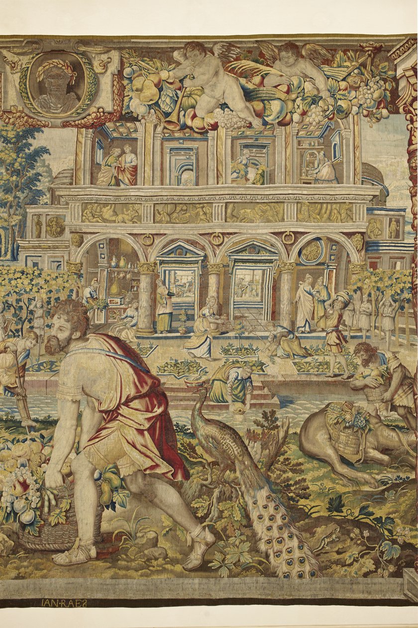 Detalj av Vertumnus, från Vertumnus och Pomona, c.1630 av Jan II Raes