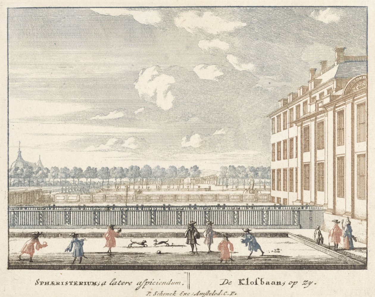 Bobbinspel i palatset Het Loo, 1694-97 av Jan I van Call