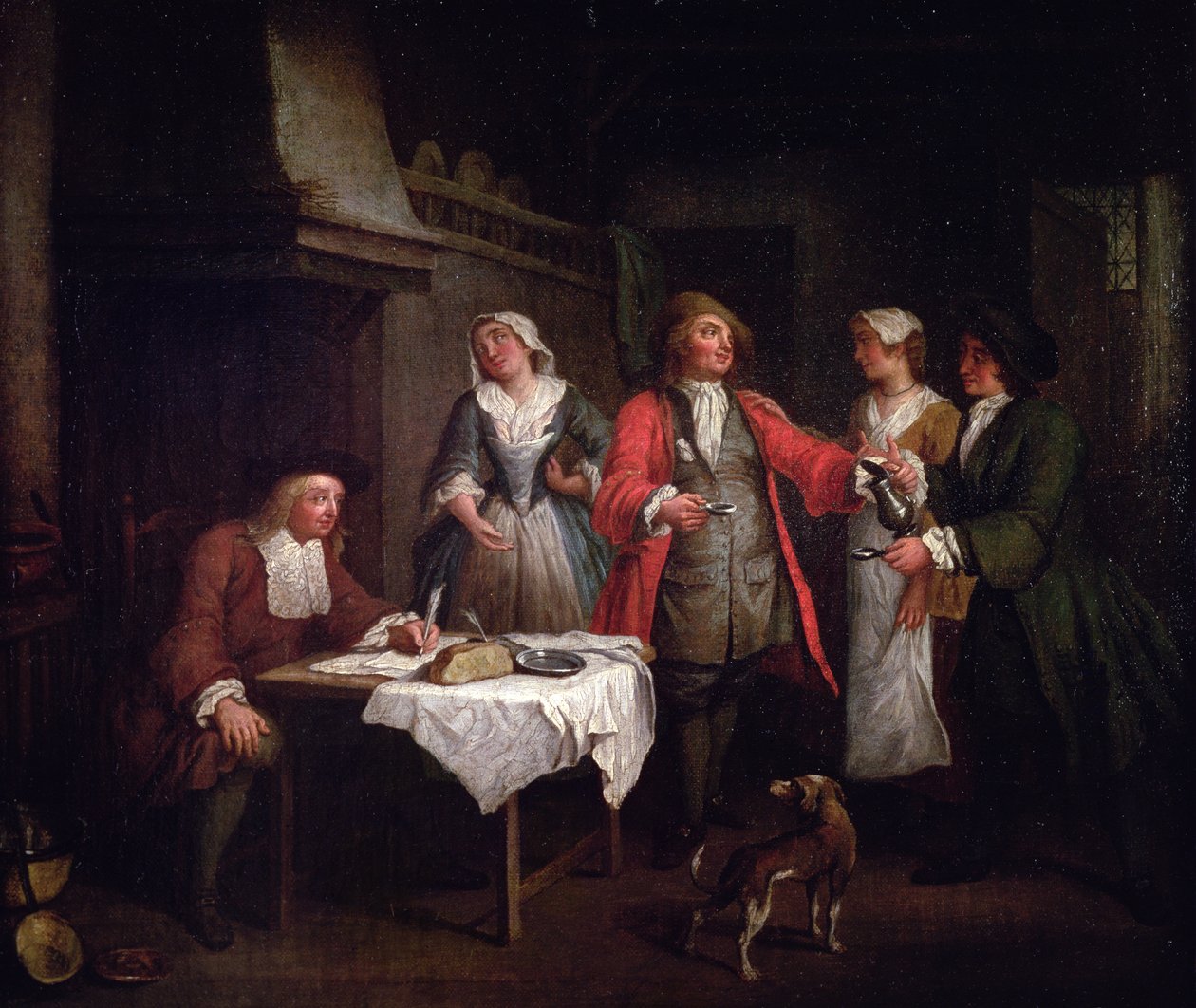 Äktenskapsavtalet av Jan Josef the Elder Horemans