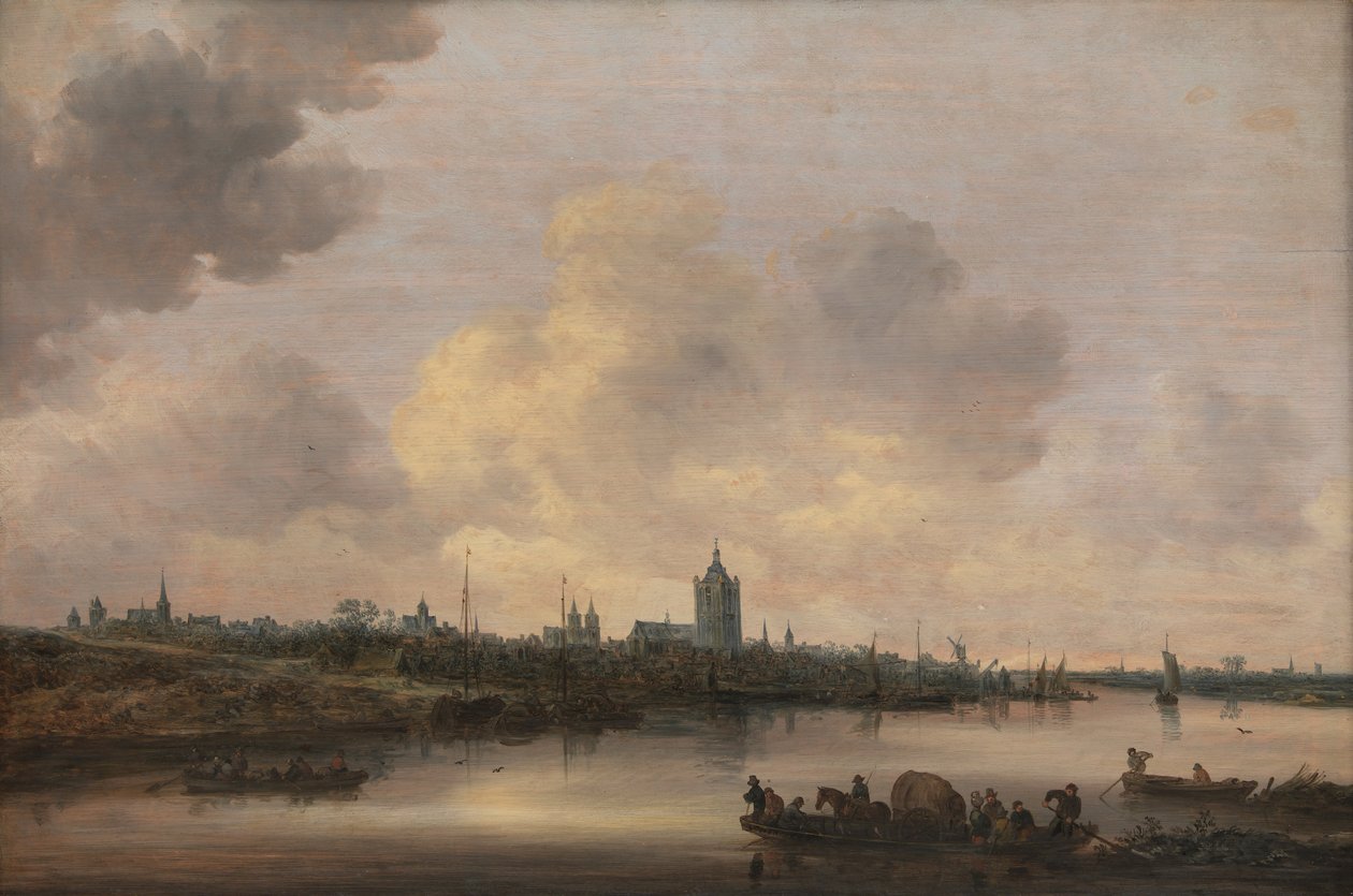 Utsikt över staden Arnhem, 1646 av Jan Josefsz Goyen van