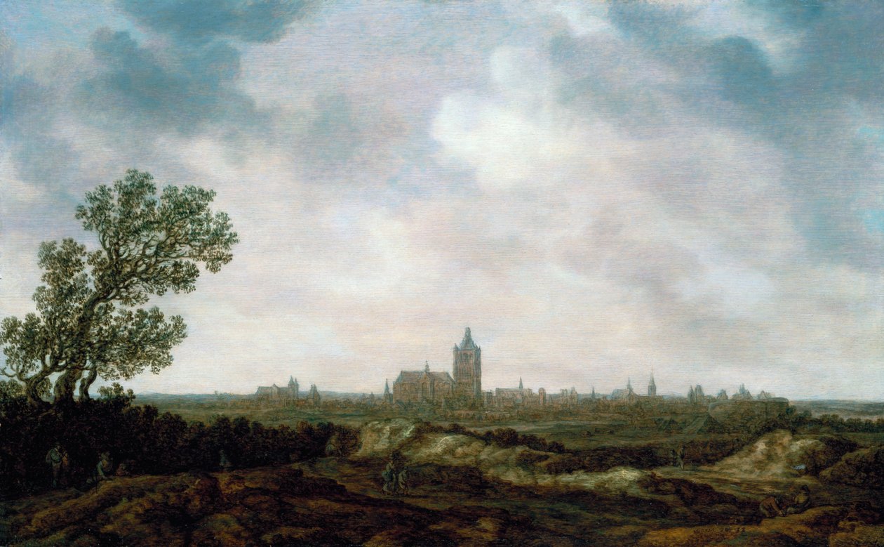 Utsikt över Arnhem, 1633 av Jan Josephsz van Goyen