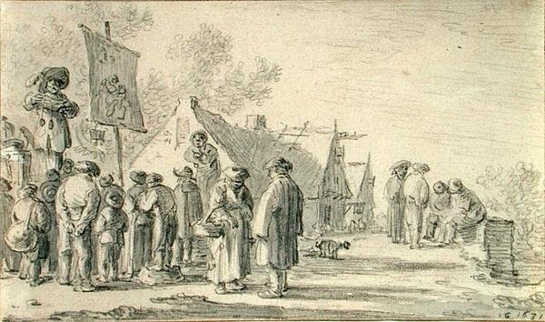 En bybild av Jan Josephsz van Goyen