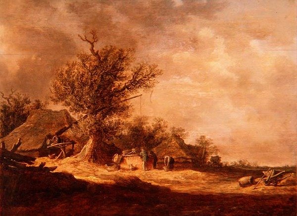 Landskap i sanddynerna av Jan Josephsz van Goyen