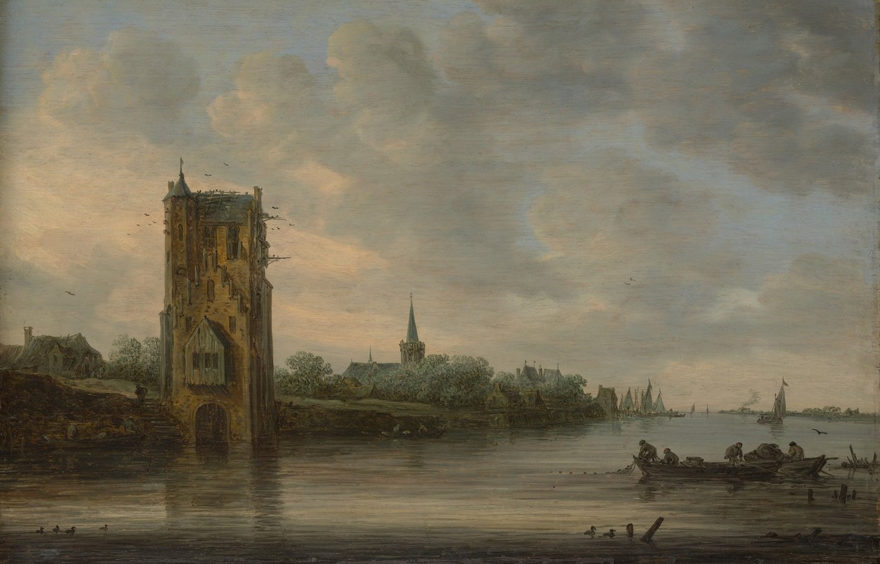 Pelkus-porten nära Utrecht av Jan Josephsz van Goyen