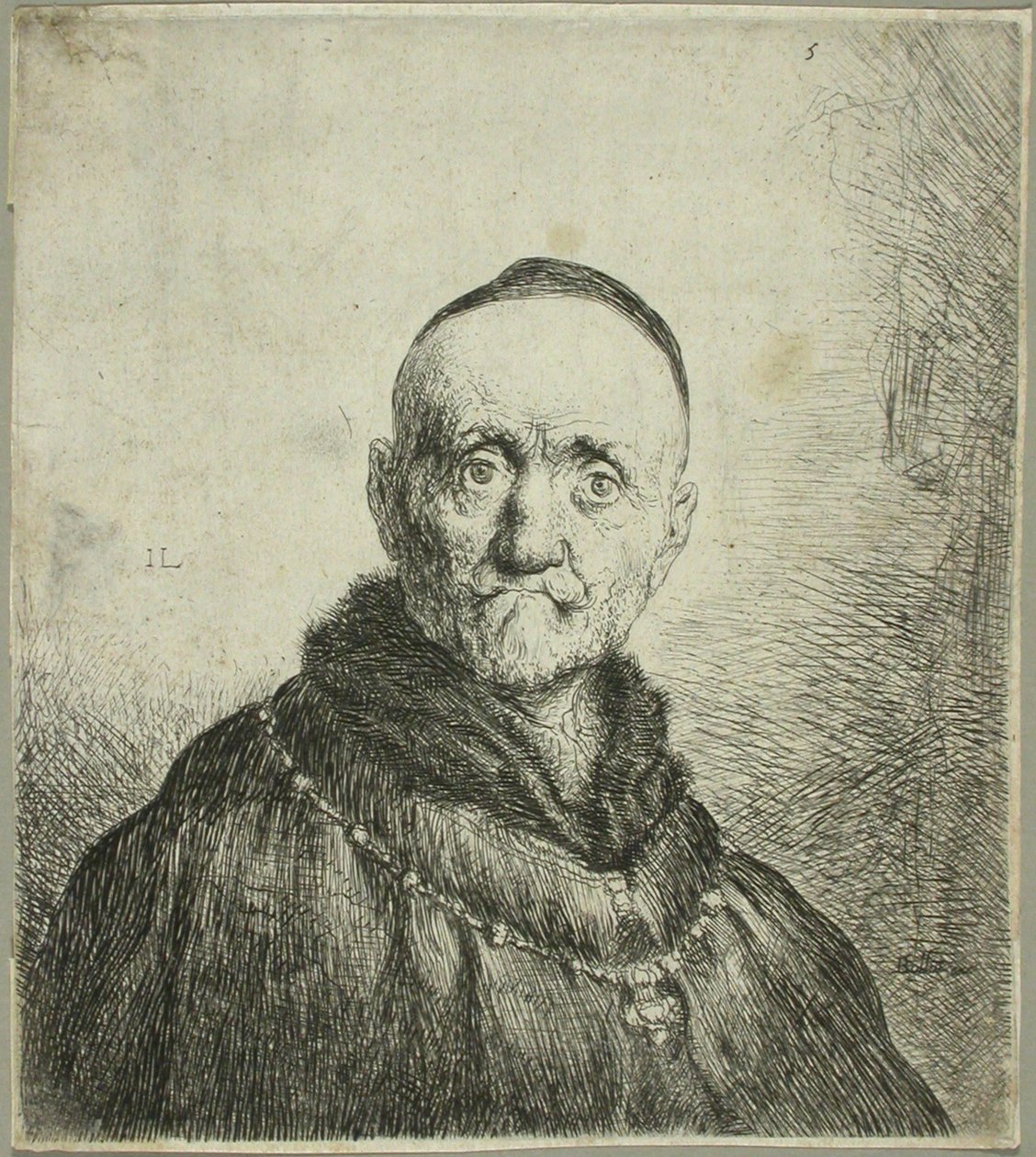 Byst av en orientalisk man av Jan Lievens