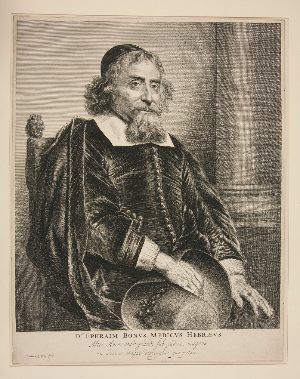 Herr Ephraim den gode hebreiske läkaren av Jan Lievens