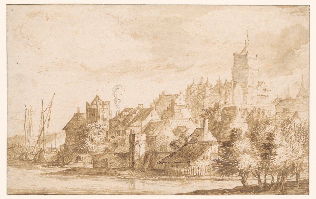 Utsikt över Cleves av Jan Lievens