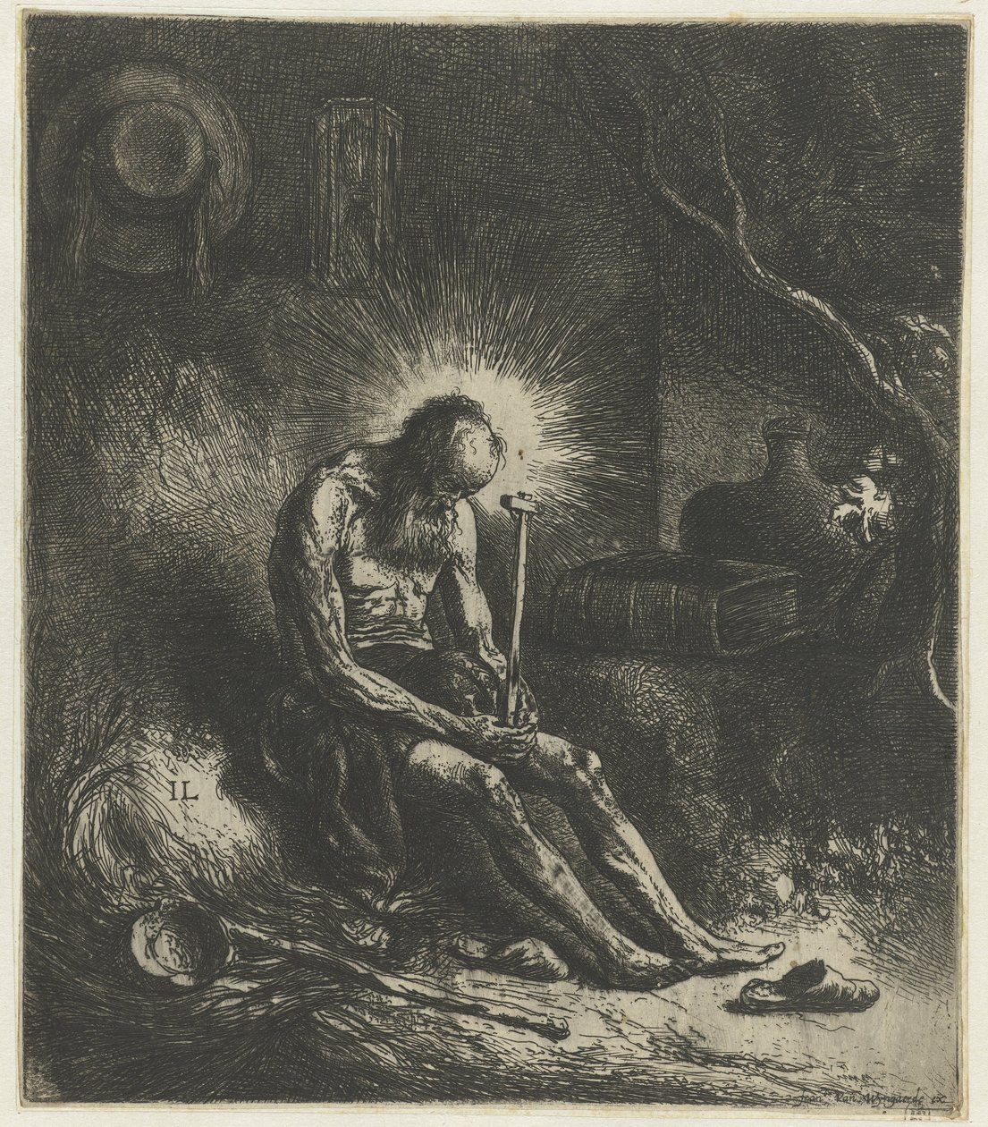 Sankt Jerome av Jan Lievens