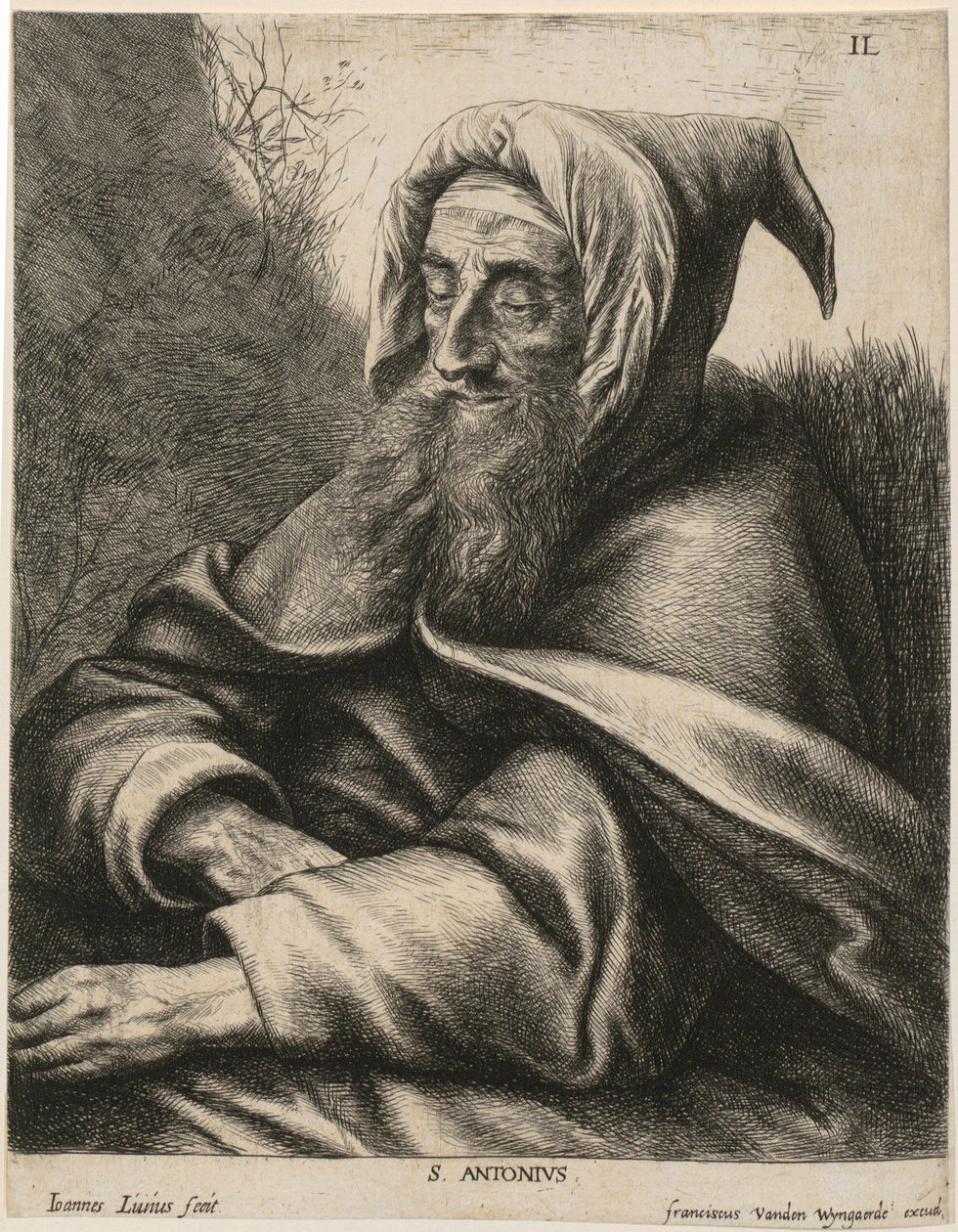 Sankt Antonius av Jan Lievens
