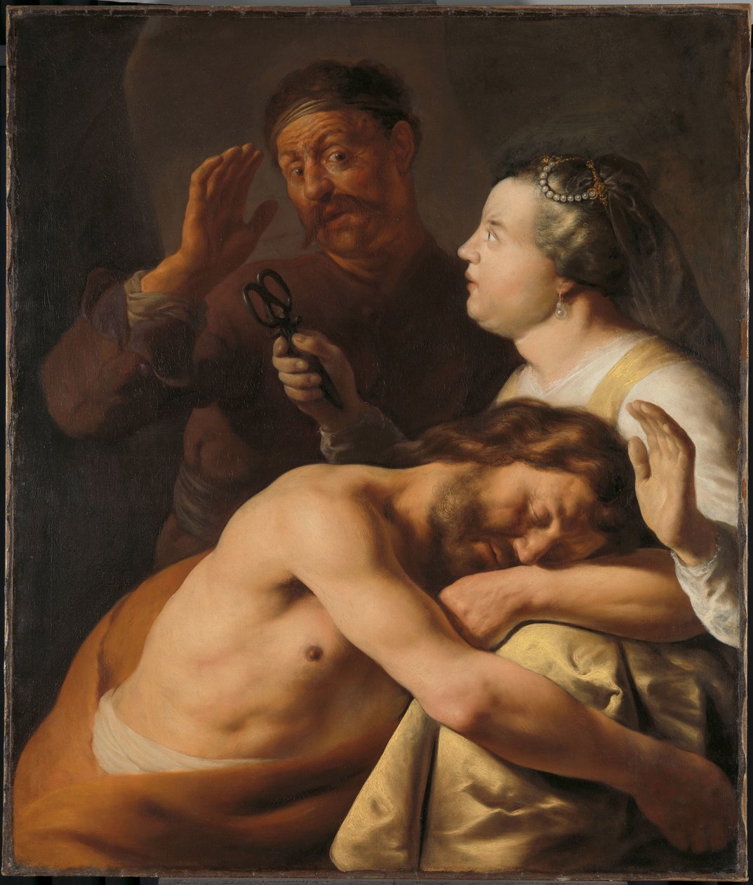Simson och Delila av Jan Lievens