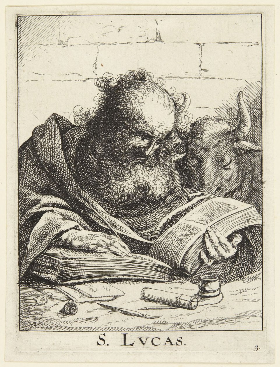 St. Lukas av Jan Lievens