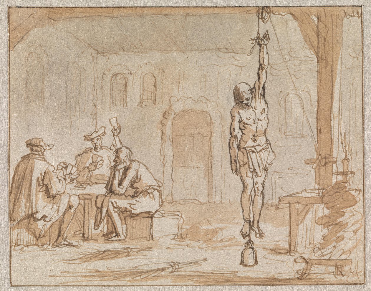 Skomakaren Geleyn torteras i Breda år 1572 av Jan Luyken