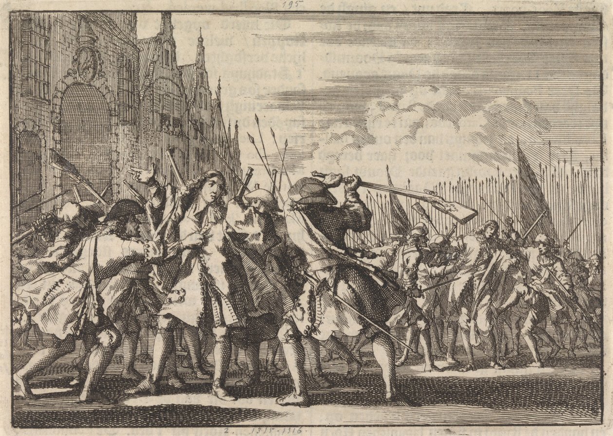Mordet på bröderna De Witt, 1672 av Jan Luyken