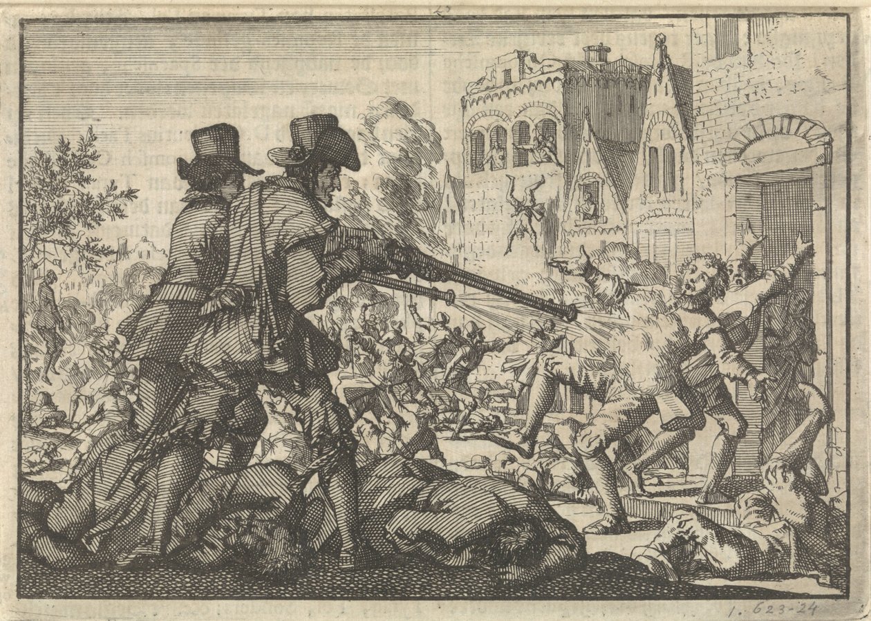 Mordet på de reformerta i Tirano, 1620 av Jan Luyken