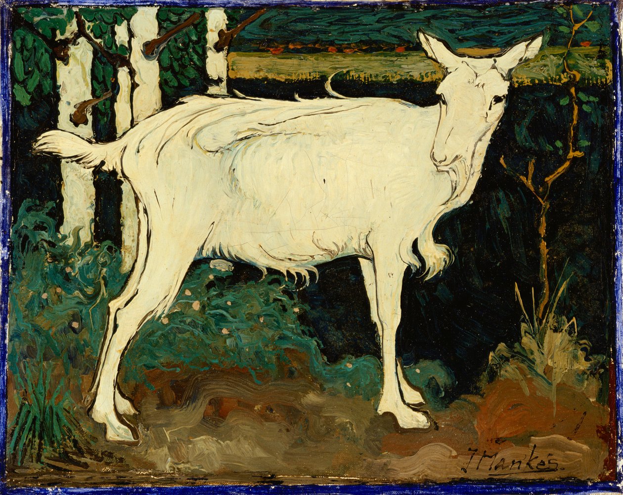 Get (olja på duk) av Jan Mankes