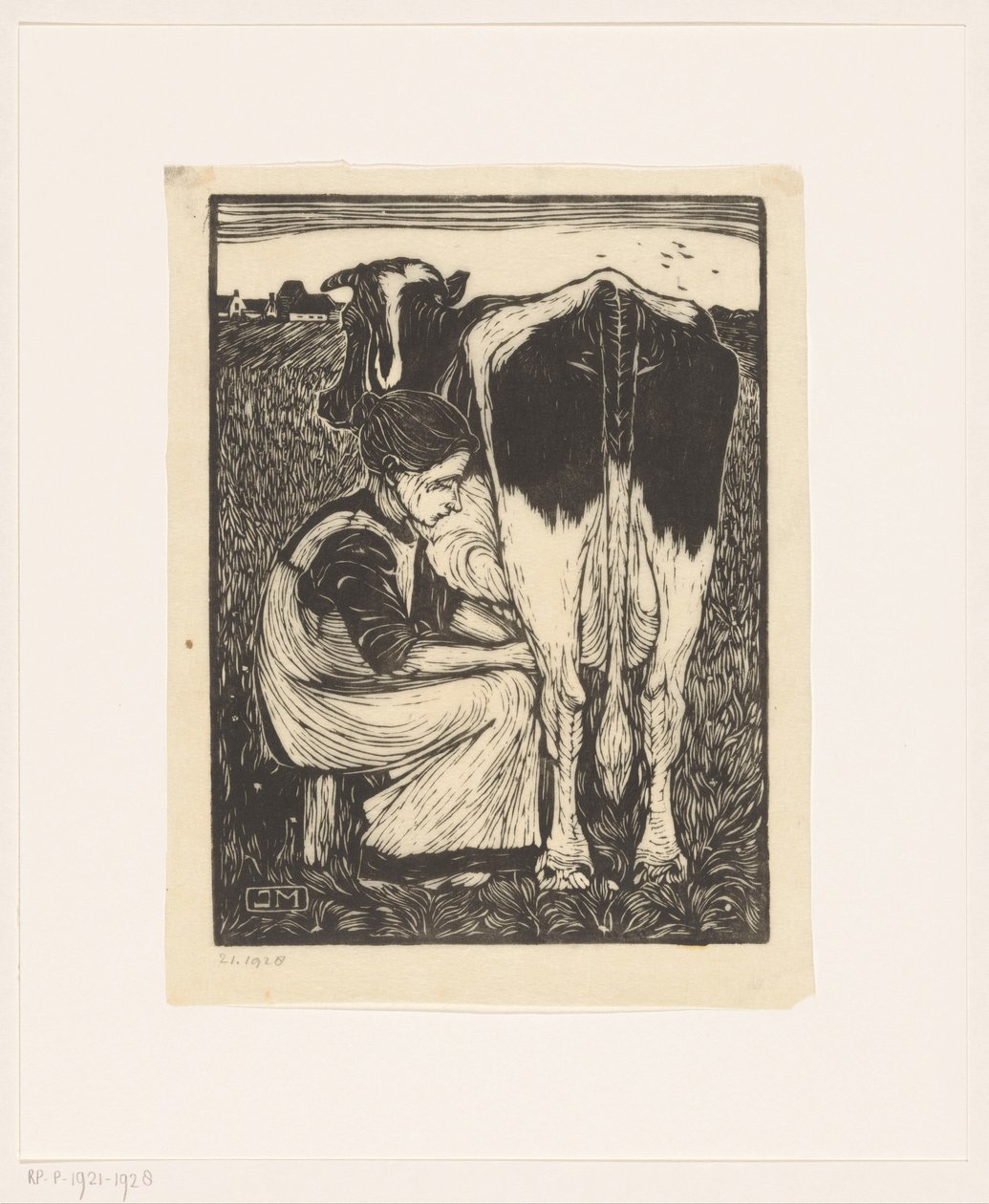 Mjölkerska av Jan Mankes