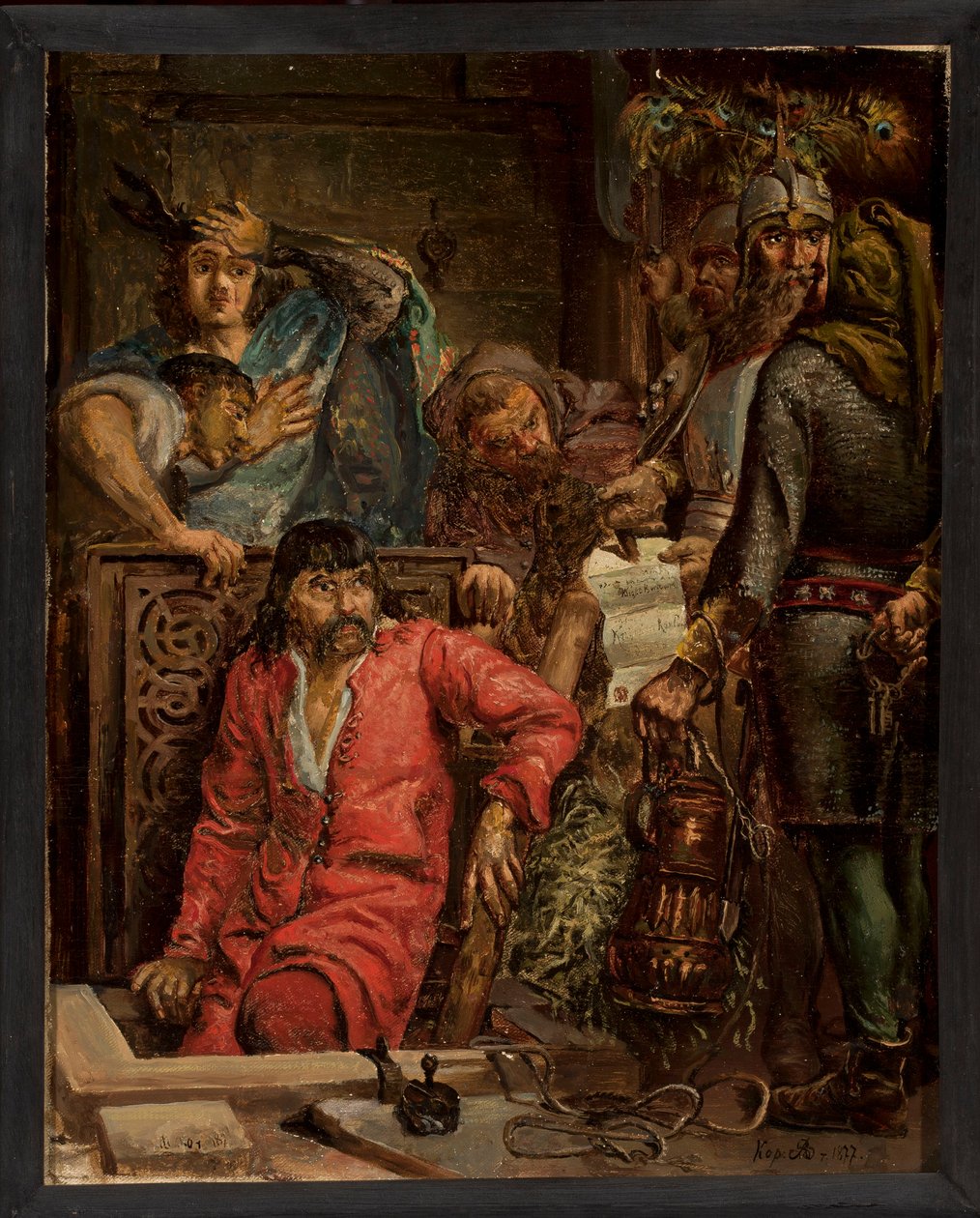 Maćko Borkowic av Jan Matejko