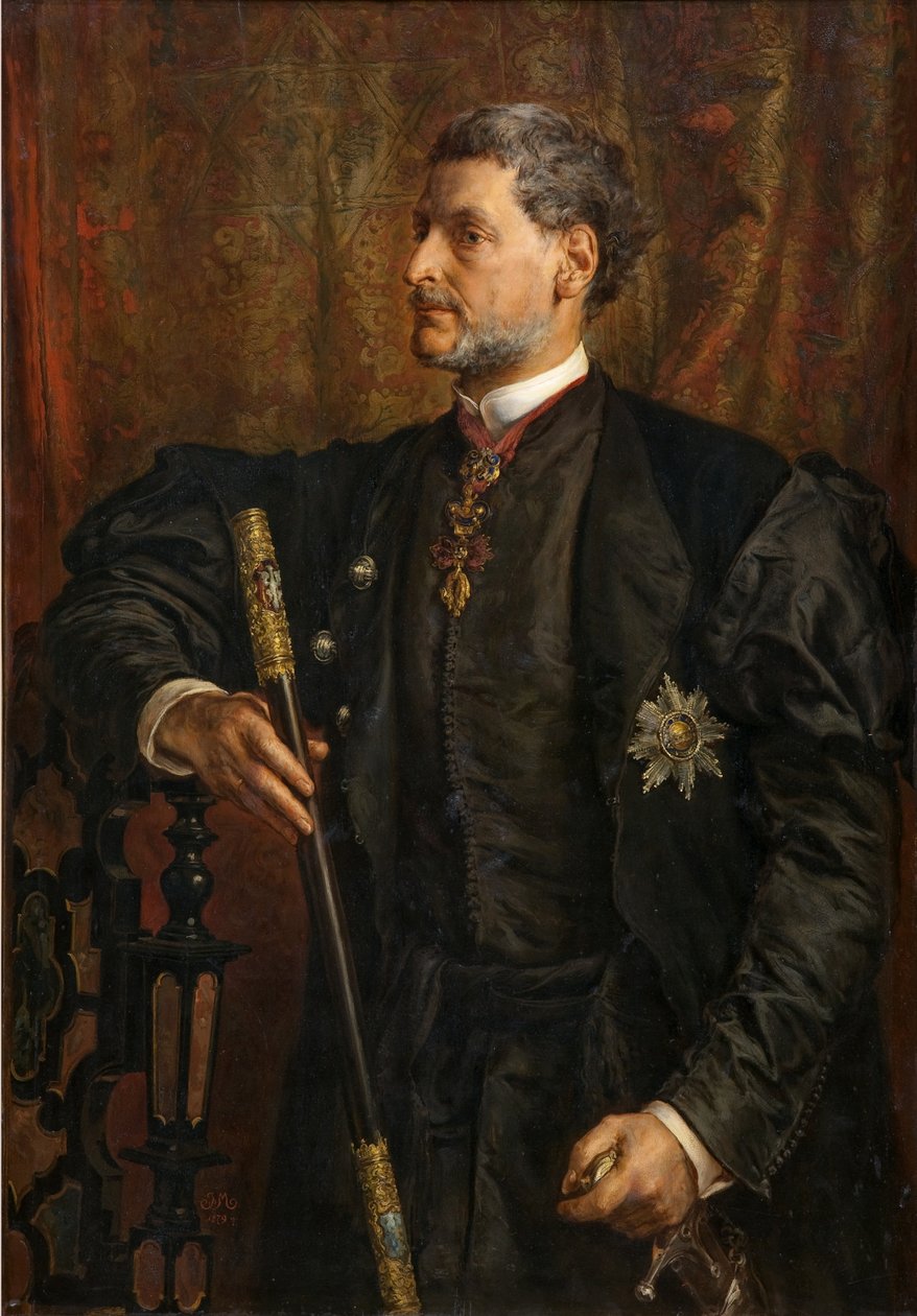 Porträtt av Alfred Potocki av Jan Matejko