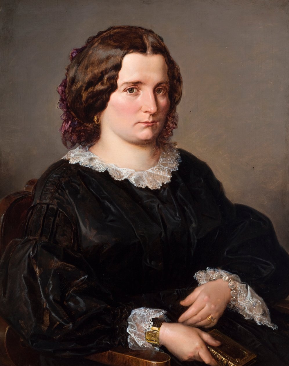 Porträtt av Maria Maurizio av Jan Matejko
