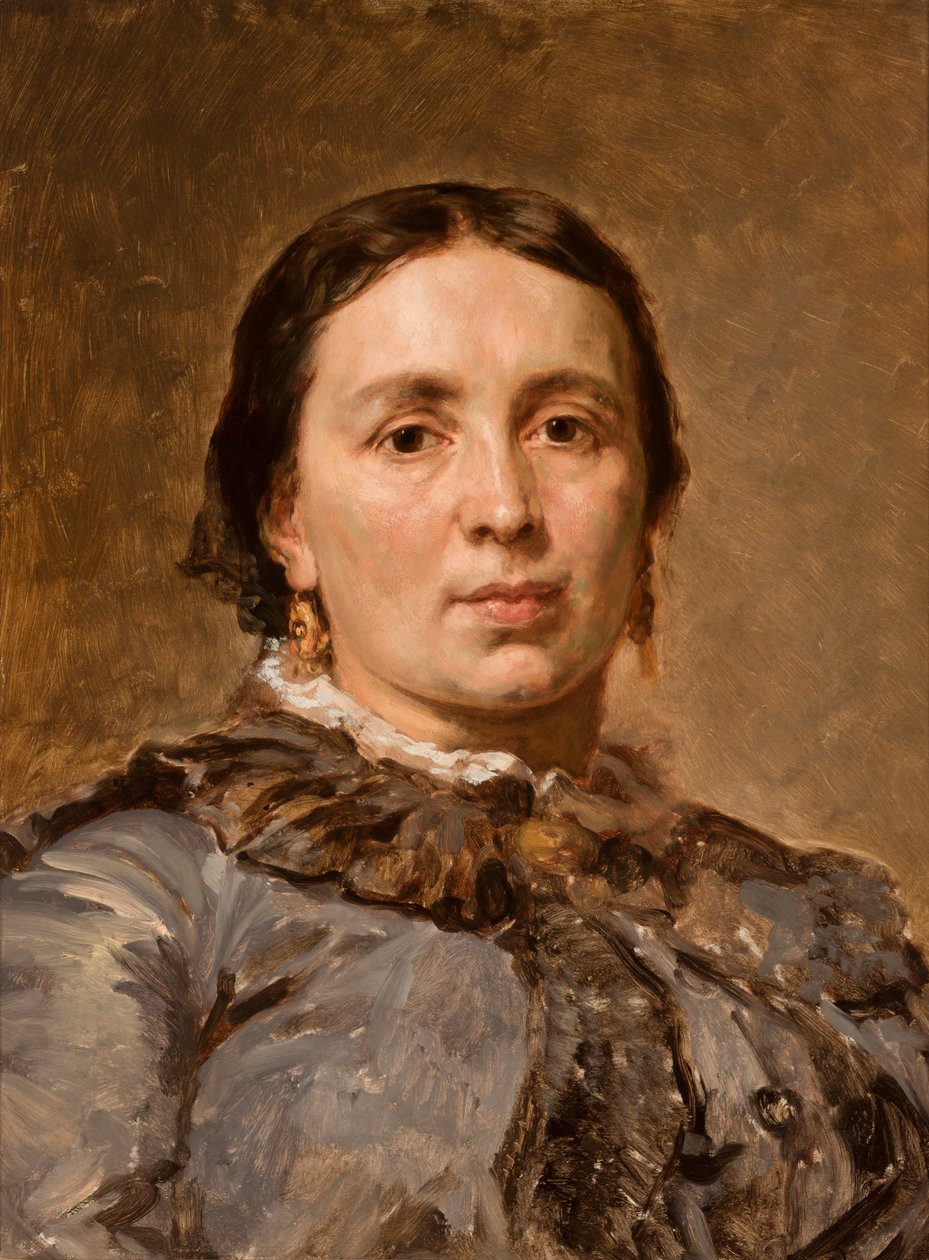 Porträtt av Maria Golichowska, född Matejko (1836–1917) av Jan Matejko