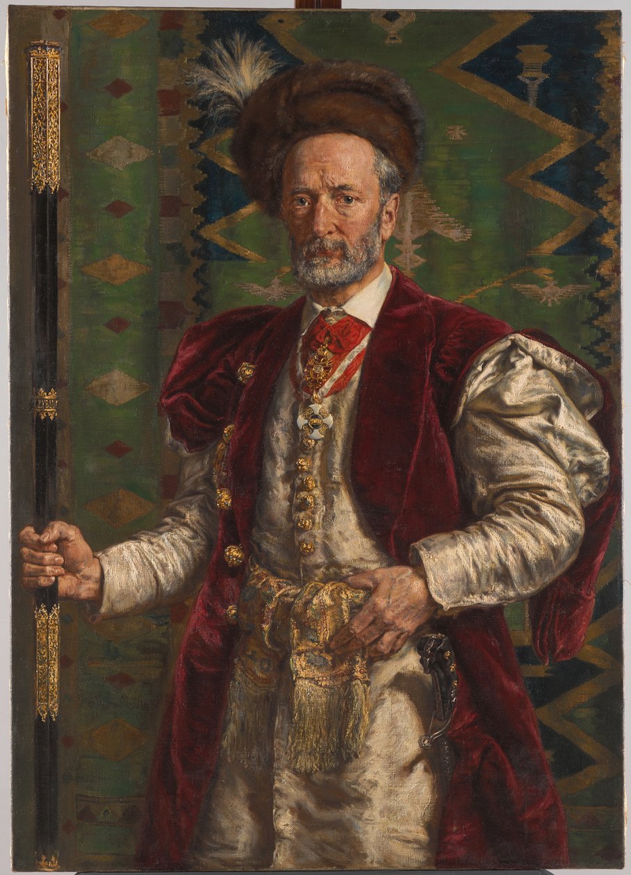 Porträtt av Mikołaj Zyblikiewicz av Jan Matejko