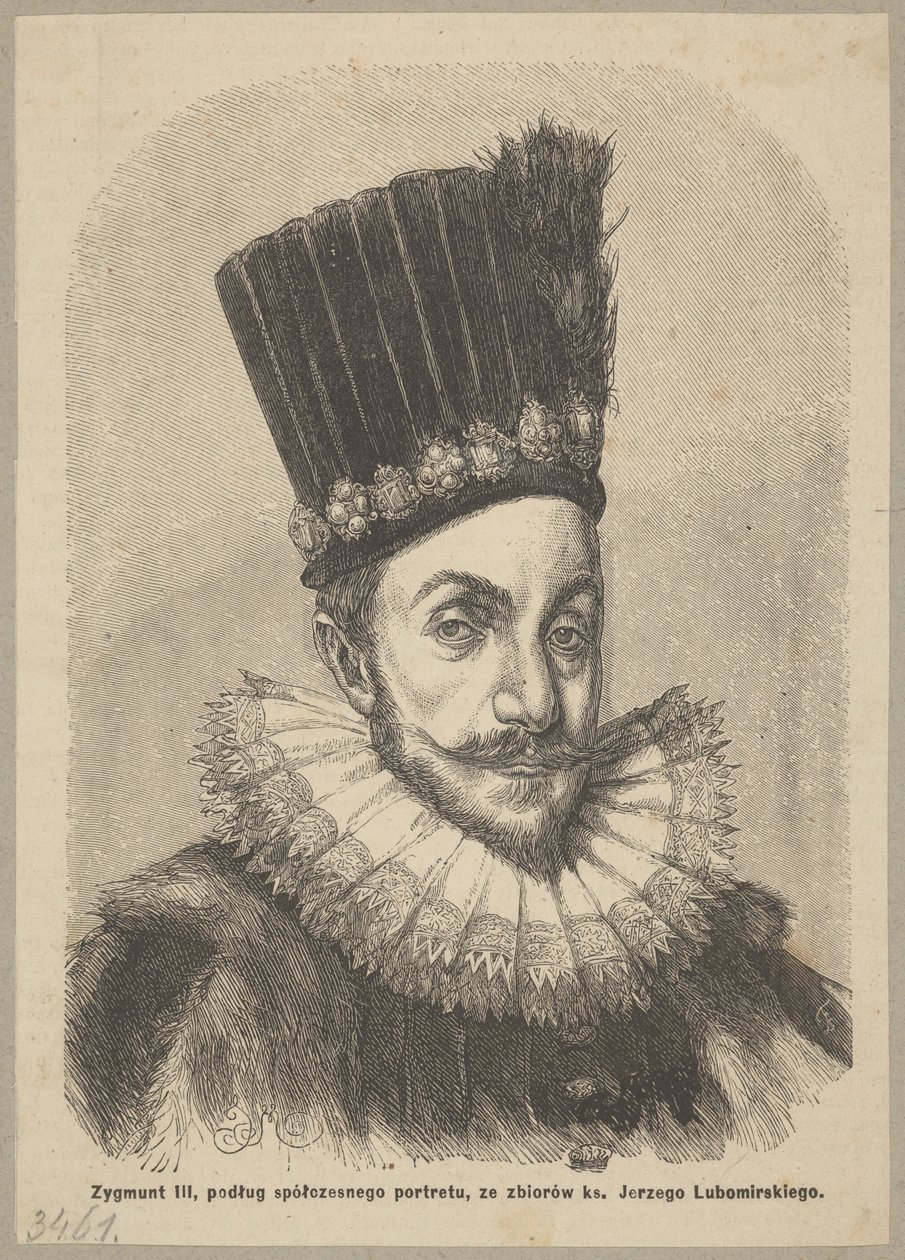 Sigismund III Vasa (1566-1632), kung av Polen och storfurste av Litauen åren 1587-1632 av Jan Matejko