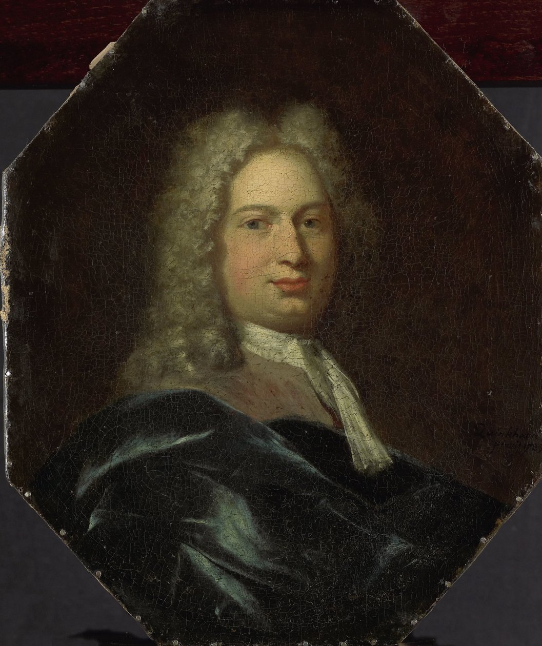 Porträtt av Isaac Verburg, rektor för Latinskolan i Amsterdam av Jan Maurits Quinkhard