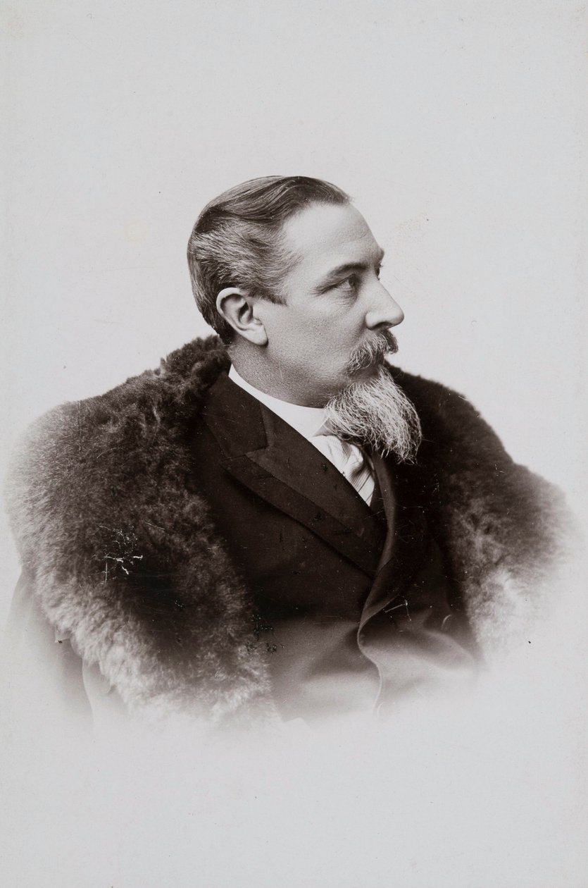 Porträtt av målaren Henryk Siemiradzki 1843-1902, 1893. av Jan Mieczkowski