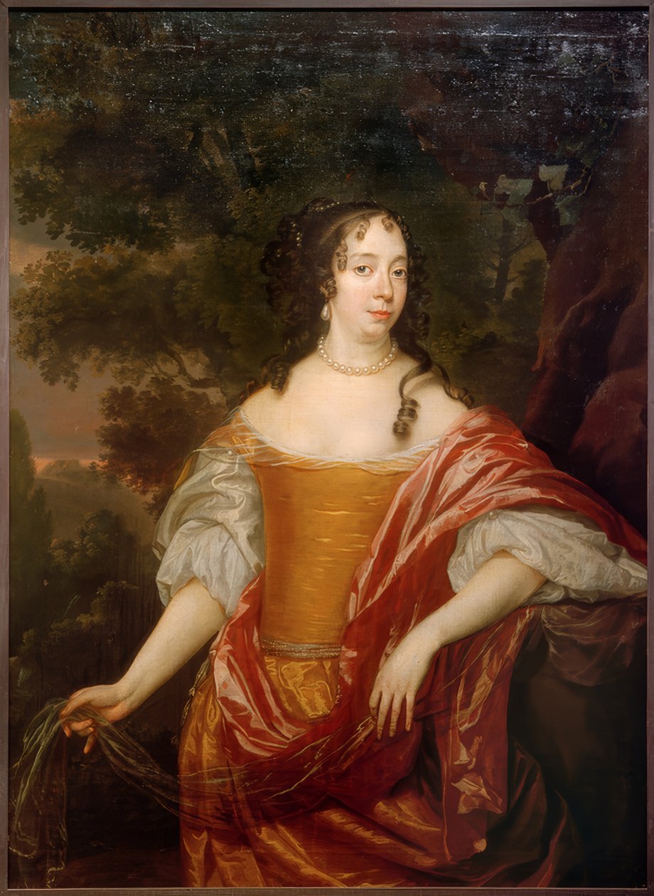 Albertine Agnes van Oranje-Nassau, prinsessa av Nassau-Diez av Jan Mijtens