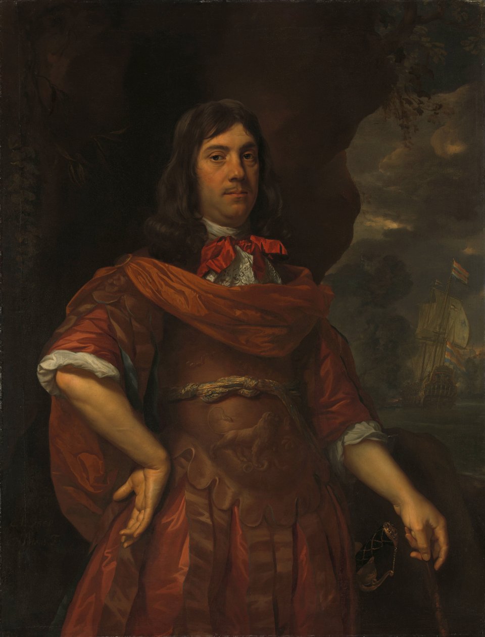 Cornelis Tromp (1629-91). Generallöjtnant-amiral av Jan Mijtens
