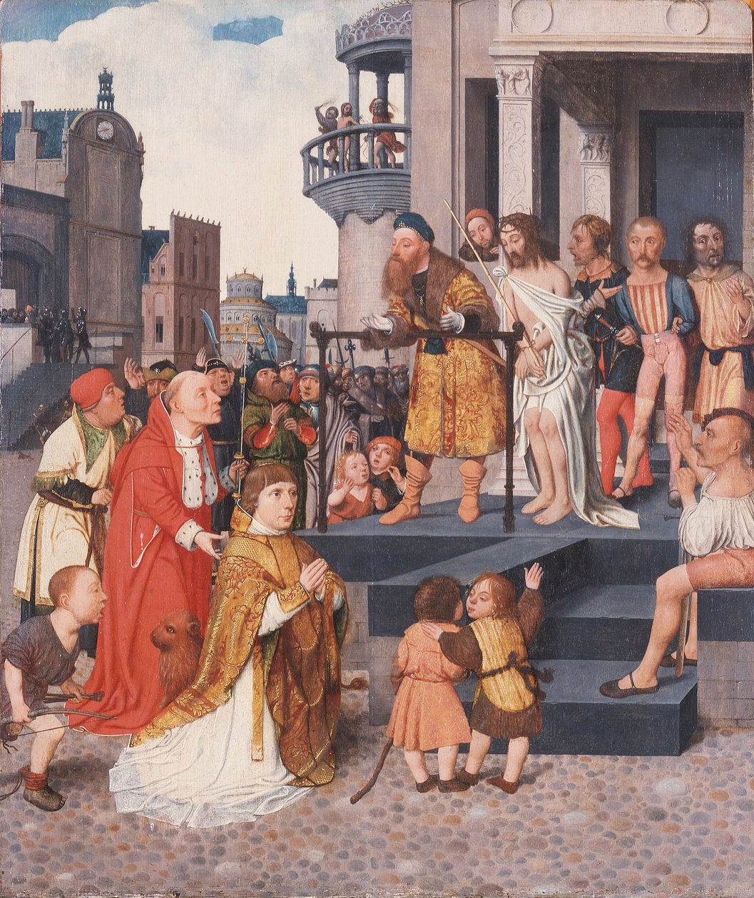 Kristus visad för folket, ca 1515 (olja på pannå) av Jan Mostaert