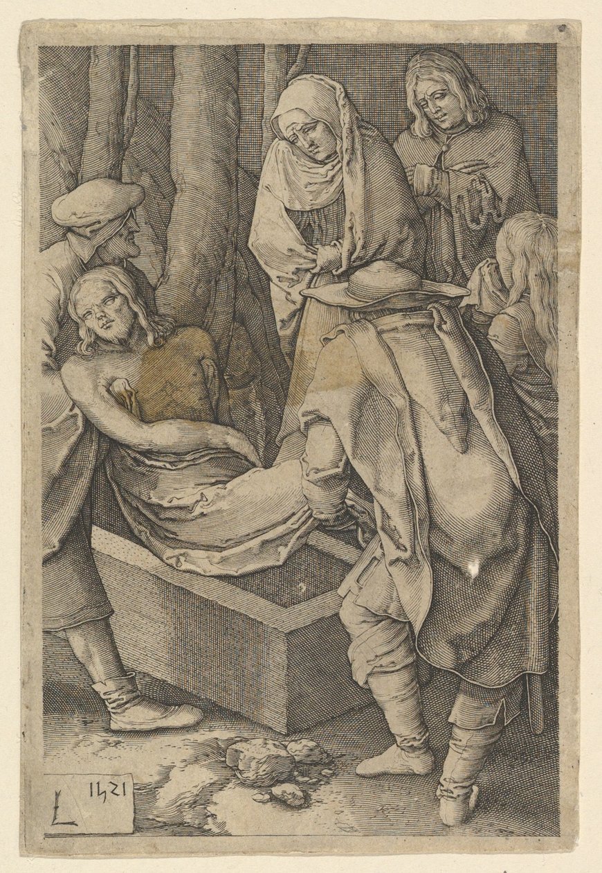 Gravläggningsexemplaret, 1521. av Jan Muller