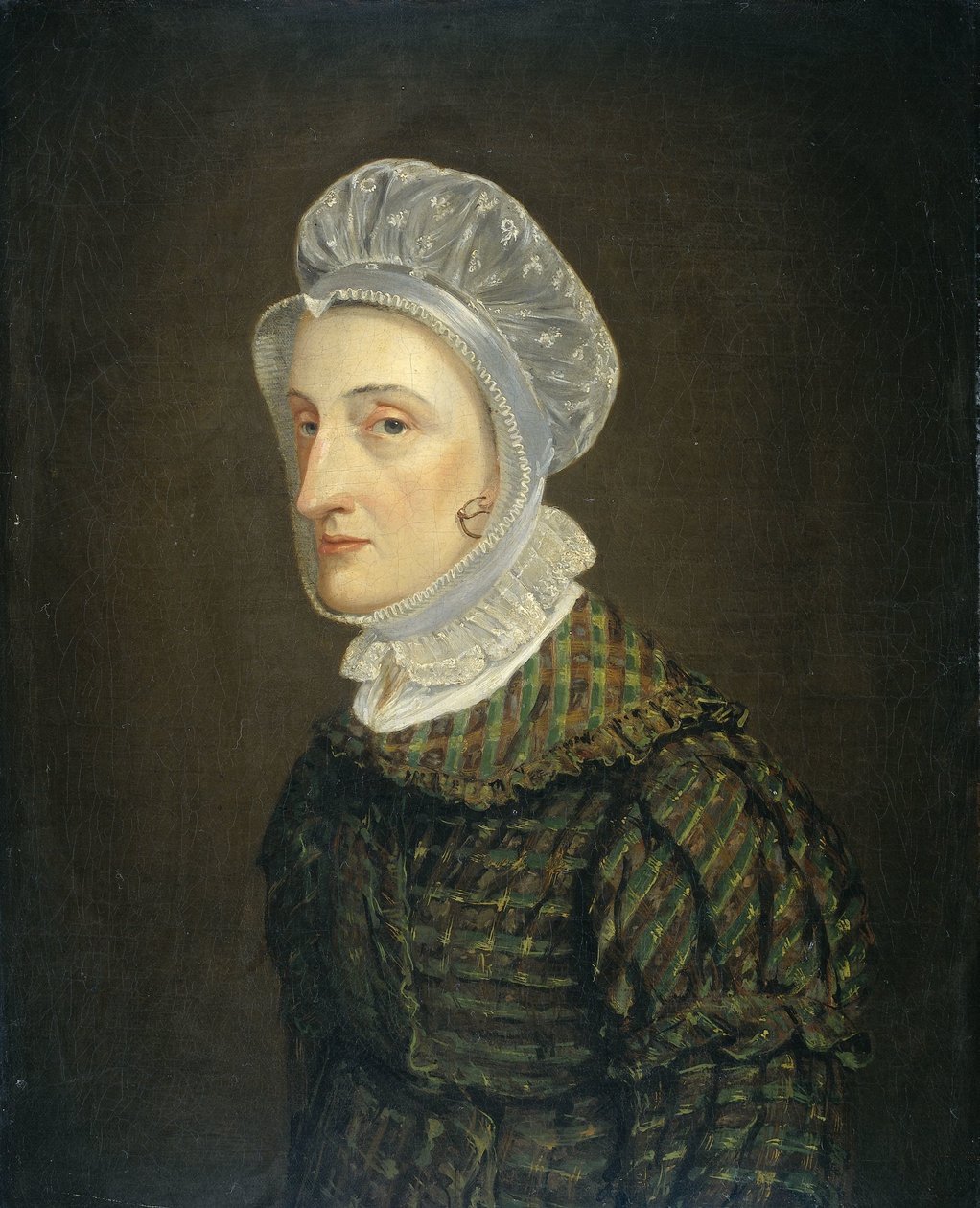 Porträtt av Maria Petronella Mann, fru till Heinrich Gottfried Theodor Crone av Jan Philip Simon