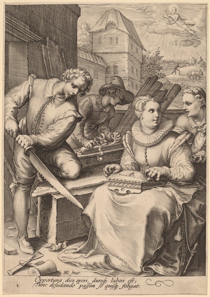 Ett av Jan Pietersz Saenredam, after Hendrik Goltzius