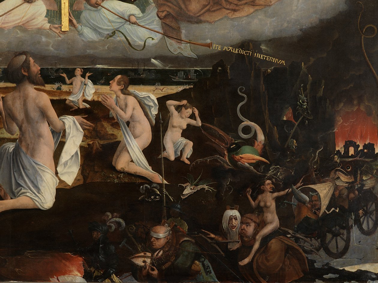 Detalj av den sista domen av Jan Provoost