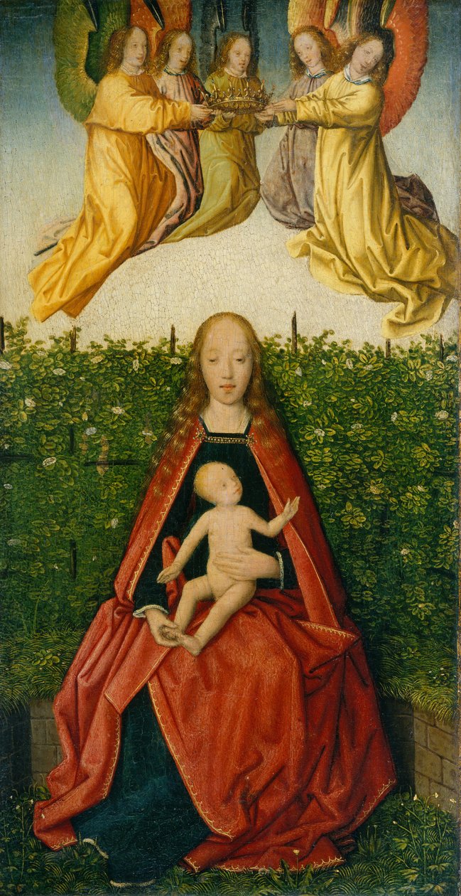 Jungfru och barn, ca. 1495-1500. av Jan Provoost