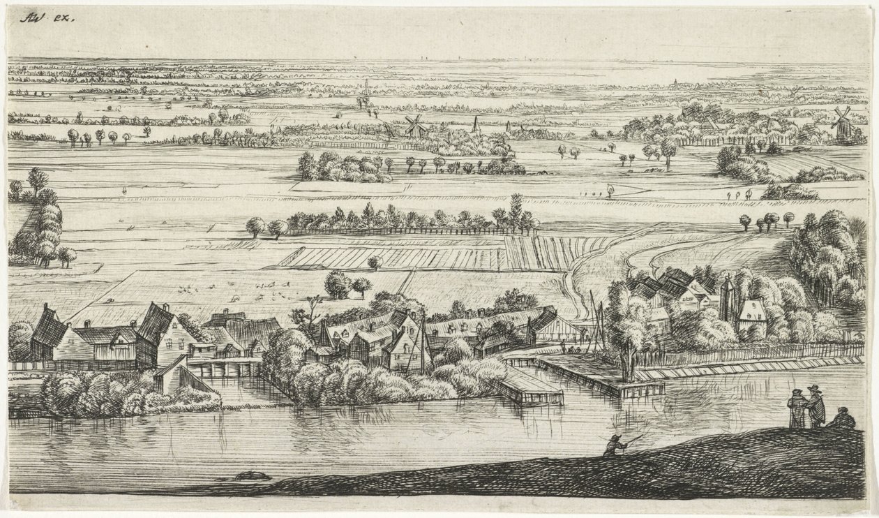 Riverside by Olika landskap (serietitel) av Jan Ruyscher