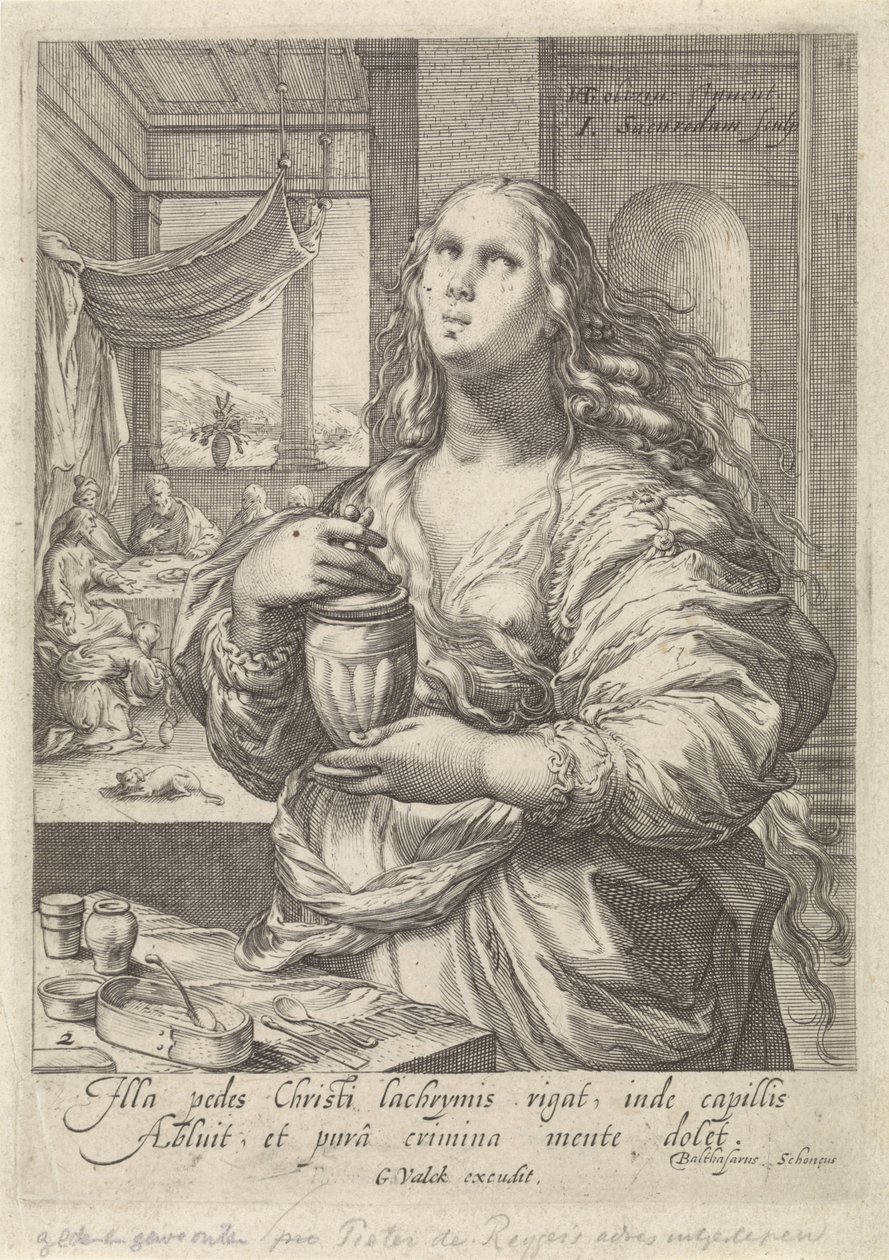 Maria Magdalena Berömda kvinnor i Nya testamentet (serietitel) av Jan Saenredam