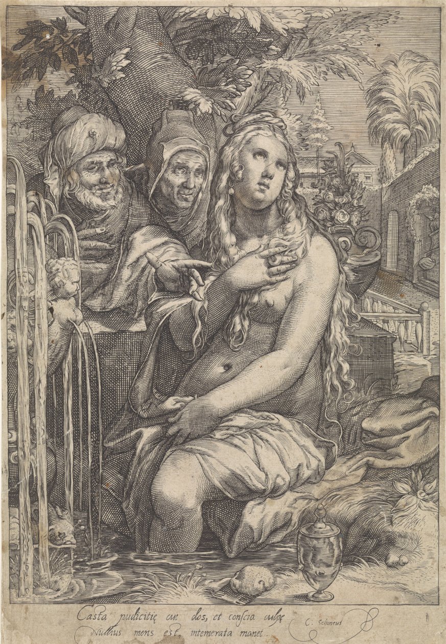 Susanna och de äldre av Jan Saenredam