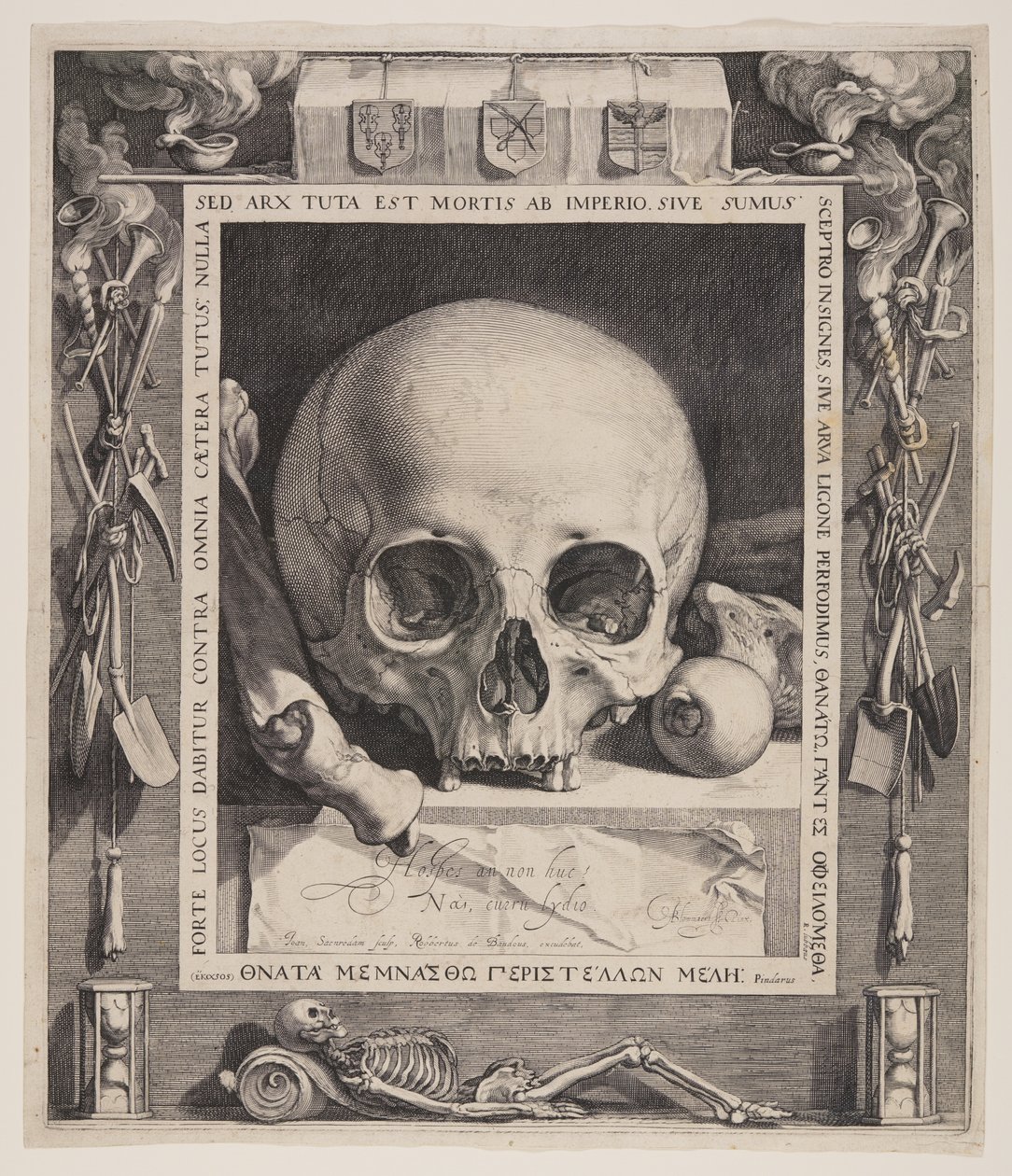 Vanitas av Jan Saenredam
