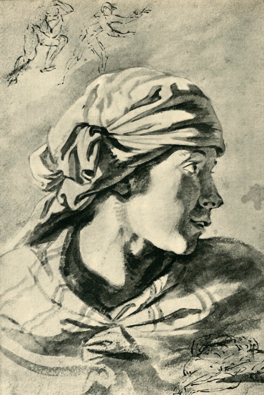 Chef för en ung kvinna, mitten av slutet av 1600-talet, 1943. av Jan Siberechts