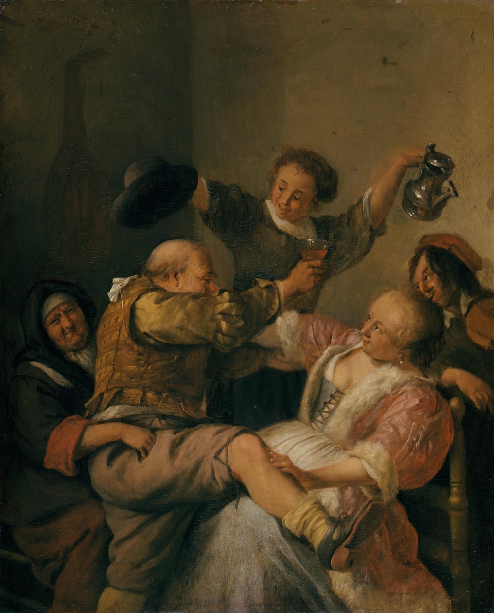 Lockere Gesellschaft av Jan Steen