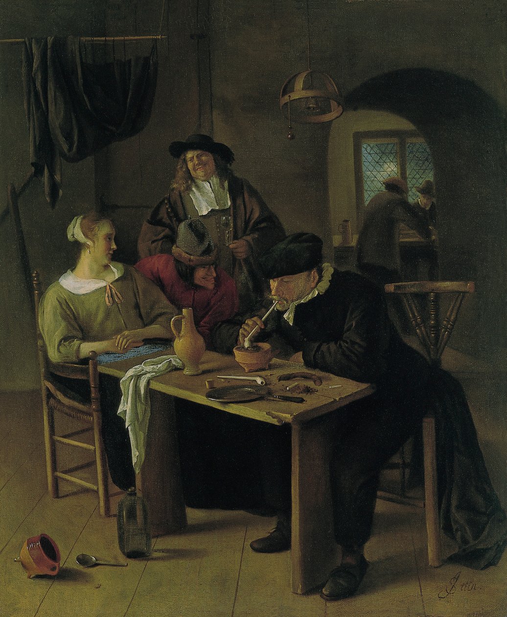 Tavernans scen av Jan Steen