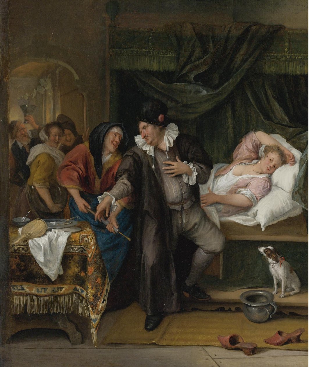 Läkarens besök av Jan Steen